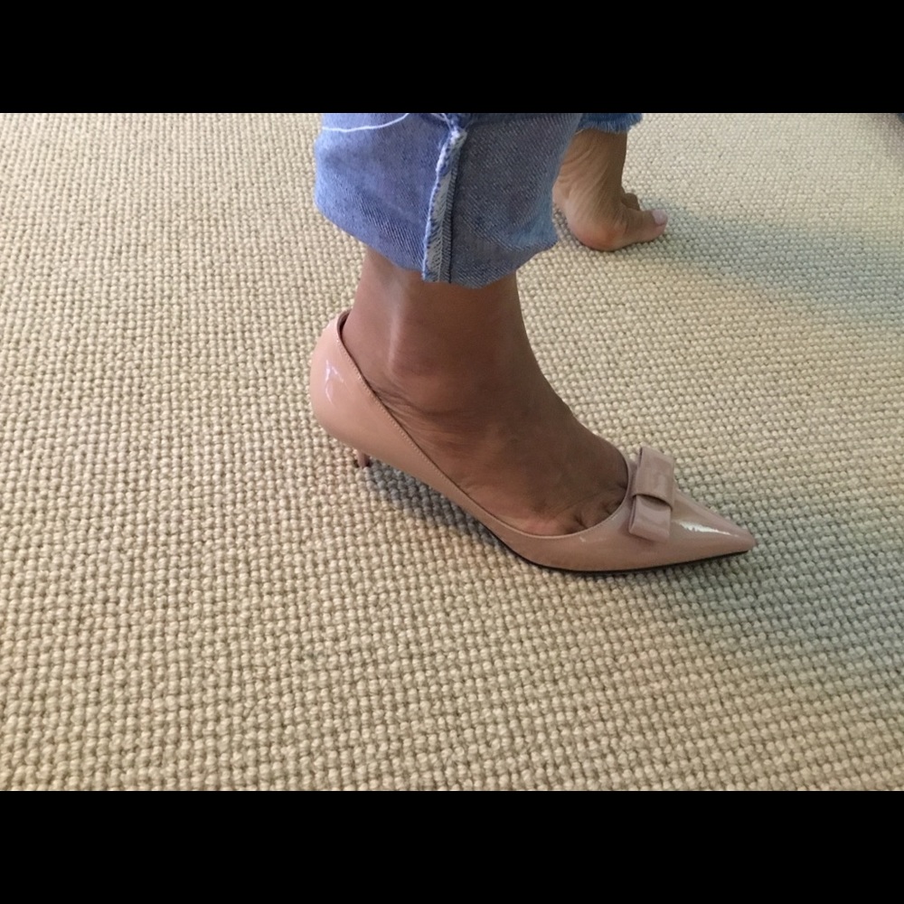 Jimmy choo nude heels